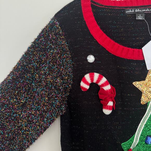 United States Sweaters Holiday Christmas Tree Sweater - Picture 5 of 7